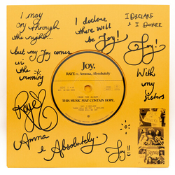 Raye ( Amma & Absolutely ) Joy VINYL 7"