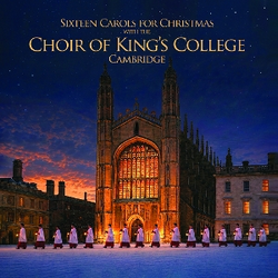 Choir Of King's College Cambridge Sixteen Carols for Christmas VINYL LP