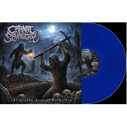 Carnal Savagery Sickening Acts of Barbarity (Limited/Blue Vinyl) COLOURED BLUE BLUE VINYL LP
