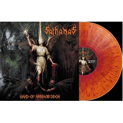 Sathanas Hand of Armageddon (Sunburst Vinyl) COLOURED ORANGE VINYL LP