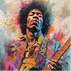 Jimi Hendrix Live in Sweden 1969 (Hot Pink Vinyl) PINK VINYL LP