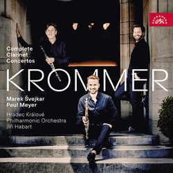 Svejkar,Marek & Paul Meyer & Hradec Kralove Philharmonic Orchestra & Jiri Habart Krommer - Complete Clarinet Concertos (2CD) 2 CD