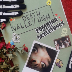 Zombina and the Skeletones Death Valley High (Bonus CD) (CVNL) (Red) (WB) COLOURED RED RED VINYL LP