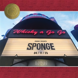 Sponge Live At the Whisky a Go Go VINYL LP