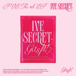 Ive Ive Secret (Gasp!Ver.) Ive The 4th EP POSTER STICKER CD