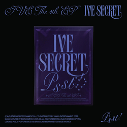 Ive Ive Secret (Psst!Ver.) Ive The 4th EP POSTER STICKER CD