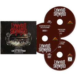 Lynyrd Skynyrd Celebrating 50 Years - Live At The Ryman 3 CD