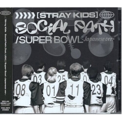 Stray Kids Social Path / Superbowl (Japanese Ver.) JAPAN JAPANESE CD