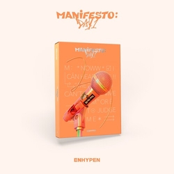 Enhypen MANIFESTO : DAY 1 [M Ver.] PHOTOBOOK POSTER STICKER CD