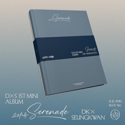 DXS (Seventeen) DxS 1st Mini Album Serenade [BLUE Ver.] WITH BOOK CD