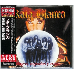 Rata Blanca Magos, Espadas Y Rosas JAPAN REISSUE JAPANESE CD