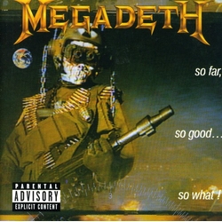Megadeth So Far, So Good... So What! REMASTERED CD