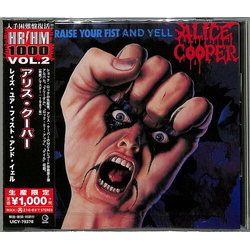 Alice Cooper Raise Your Fist And Yell JAPAN REISSUE JAPANESE CD