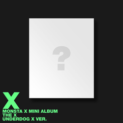 Monsta X The X (Underdog X Ver.) PHOTOBOOK PHOTOCARD POSTER STICKER CD