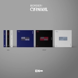 Enhypen Border : Carnival PHOTOBOOK POSTER STICKER WITH BOOK CD