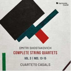 Cuarteto Casals Shostakovich: Complete String Quartets 3 CD