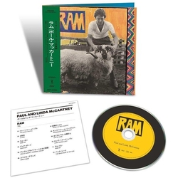 Paul And Linda McCartney Ram SHM JAPANESE MINI-LP SLEEVE CD