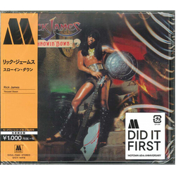 Rick James Throwin' Down JAPAN LIMITED JAPANESE CD