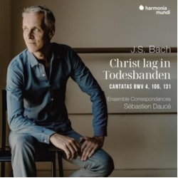 J.S. Bach & Ensemble Correspondances & Sébastien Daucé Christ Lag In Todesbanden Cantatas BWV 4 - 106 - 131 CD