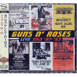 Guns N' Roses Live Era '87-'93 JAPAN JAPANESE CD