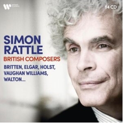 Rattle,Simon British Composers : ELGAR HOLST VAUGHAN WILLIAMS BRITTEN WALTON (14CD) 14 CD