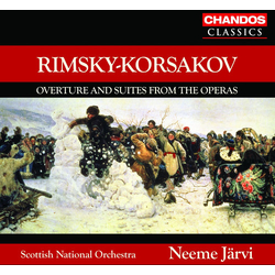 Rimsky-Korsakov & Scottish National Orchestra & Neeme Järvi Overture And Suites From The Operas CD
