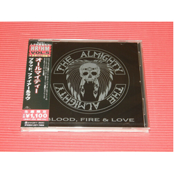 The Almighty Blood, Fire & Love JAPAN REISSUE JAPANESE CD