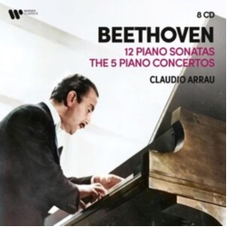 Claudio Arrau Beethoven: 12 Piano Sonatas the 5 Piano Concertos (8CD) 8 CD