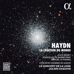 Joseph Haydn & Julie Roset & Stanislas de Barbeyrac & Nahuel di Pierro & Choeur de Chambre de Namur & Le Concert de la Loge & Julien Chauvin CD