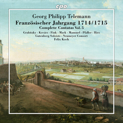 Georg Philipp Telemann & Neumeyer Consort & Felix Koch & Grabitzky & Kovács & Fink & Mack & Mammel & Pfaller & Ries & Gutenberg Soloists CD