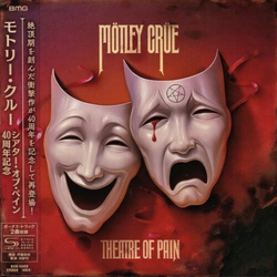 Mötley Crüe Theatre Of Pain - 40TH ANNIVERSARY SHM JAPANESE MINI-LP SLEEVE CD