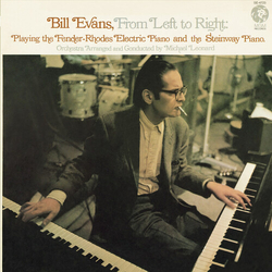 Bill Evans From Left To Right: Playing The Fender-Rhodes And The Stainway Piano HQCD JAPAN JAPANESE HQCD REMASTER CD
