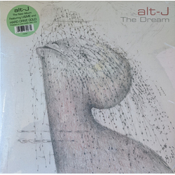 Alt-J The Dream LIMITED COKE BOTTLE CLEAR VINYL LP SIGNED