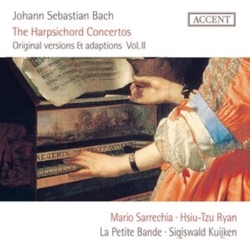 Sarrechia,Mario / LA Petite Bande Bach: Harpsichord Concertos VOL.2 CD