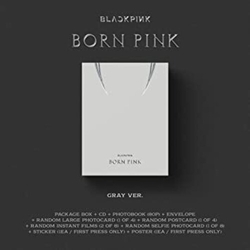 Blackpink Born Pink BOX SET GRAY CD