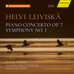 Helvi Leiviskä & Oliver Triendl & Staatskapelle Weimar & Ari Rasilainen Piano Concerto Op. 7 / Symphony No. 1 CD
