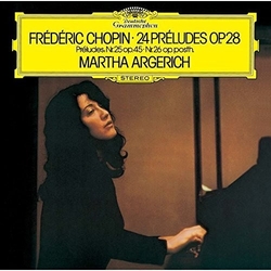 Frédéric Chopin & Martha Argerich 24 Préludes Op.28 / Préludes, Nr.25 Op.45 • Nr.26 Op. Posth. JAPAN SHM-CD JAPANESE SHM CD