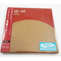 Pearl Jam Pearl Jam "Budokan Live!" JAPAN SHM-CD JAPANESE SHM 2 CD