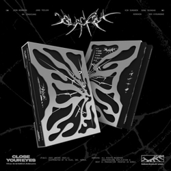 Close Your Eyes Blackout - Blackout Version - incl. Photobook, Postcard Set, Selfie Photocards, Stickers + Folded Poster PHOTOCARD POSTER STICKER CD