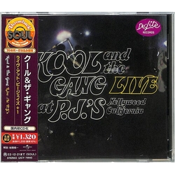 Kool & The Gang Live At P.J.'s JAPAN REISSUE JAPANESE CD
