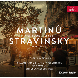 Josef Spacek Bohuslav Martinu: Violin Concertos; Stravinsky: Divertimento CD