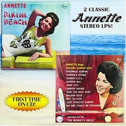 Annette Funicello Annette at Bikini Beach / Golden Surf CD