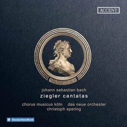 Das Neue Orchester / Chorus Musicus Koln Bach: Ziegler Cantatas CD