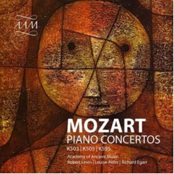 Mozart & Academy Of Ancient Music & Robert Levin & Louise Alder & Richard Egarr Piano Concertos K503 | K505 | K595 CD