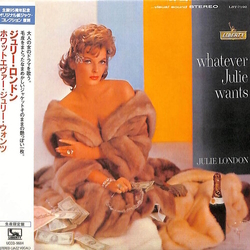 Julie London Whatever Julie Wants JAPANESE MINI-LP SLEEVE CD