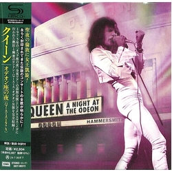 Queen A Night At The Odeon JAPAN JAPANESE MINI LP LIMITED SHM-CD SHM JAPANESE MINI-LP SLEEVE 2 CD