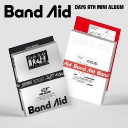 Day6 Band Aid - incl. 100pg Photobook, Lyric Paper, Sticker Pack, Original Ticket, Photocard, DSLR Photocard ASIA PHOTOBOOK PHOTOCARD STICKER CD