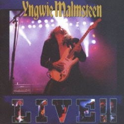 Yngwie Malmsteen Live!! JAPAN JAPANESE CD