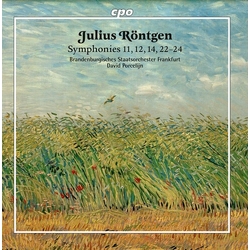 Julius Röntgen & Brandenburgisches Staatsorchester Frankfurt & Helsingborgs Symfoniorkester & David Porcelijn Symphonies 7, 11, 12, 14, 22-24 CD
