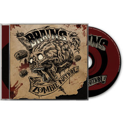 The Brains Zombie Nation BONUS TRACK EDITION VINYL LP